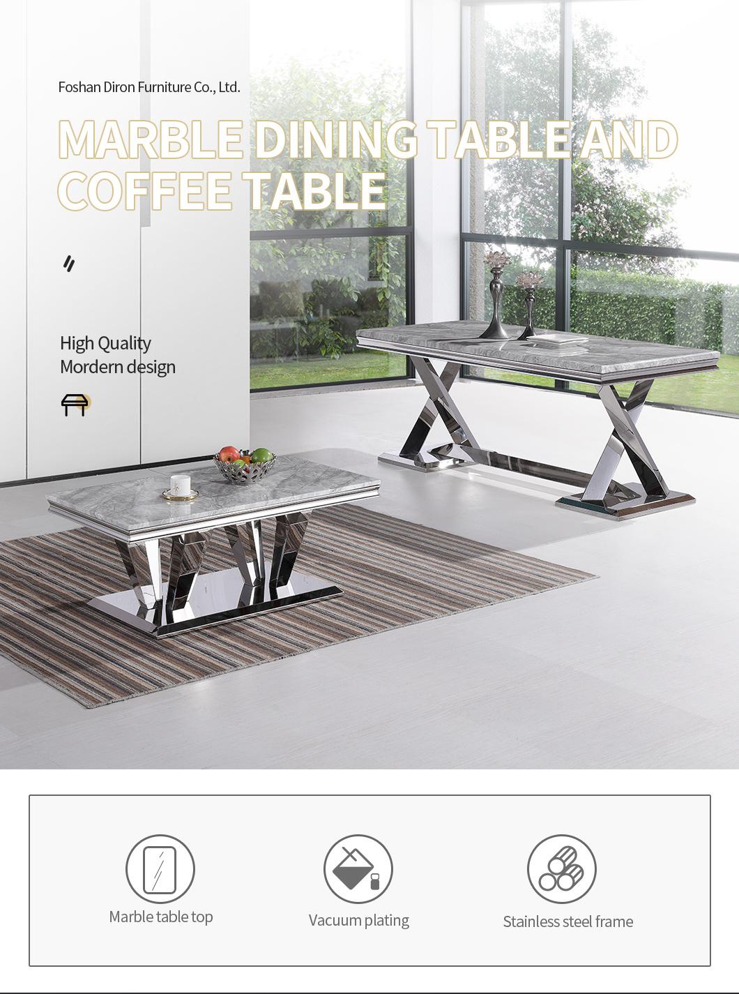 China Manufactory Price Modern Restaurant Metal Dining Table Legs Furniture for Dining Table Set