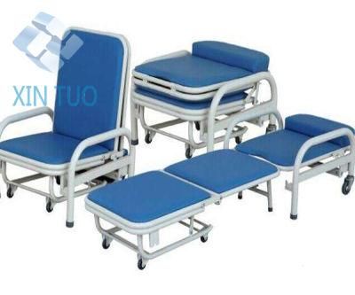 Hospital Power Coated Patient Accompany Chair, Patient Sleeping Chair