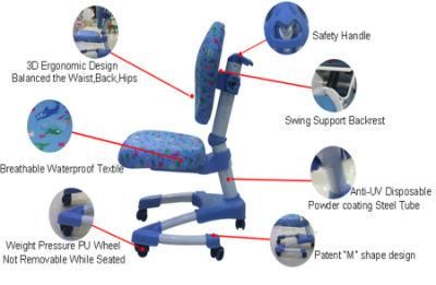 Wholesale Bedroom Study Ergonomic Chair for Children Smart Furniture