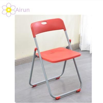 Custom White PP Plastic Metal Folding Chairs