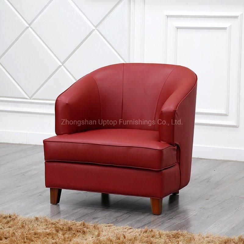 (SP-HC627) Modern Leather Armchair Living Room Hote Lounge Chairs