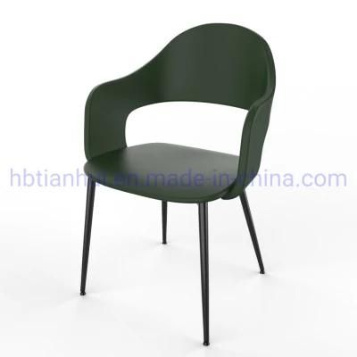 Modern Design Welding Wood PU Dining Chair for Home Hotel Restaurant Dining Chairs