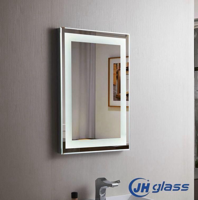 5000K White Color Wall Mounted Woman Makeup Lighted LED Bathroom Mirror with Ce Certificate