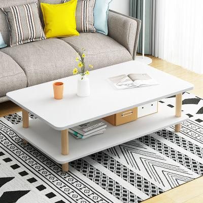 Small Apartment Nordic Modern Minimalist Creative Home Living Room Balcony Small Tea Table, Household Wooden Furniture 0020