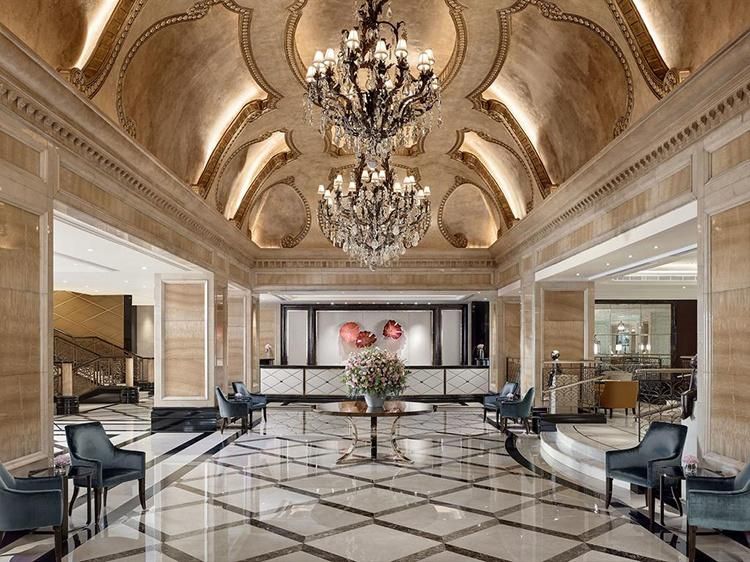 Luxury Modern Hotel Sofa Sets Hotel Lobby Furniture 5 Star