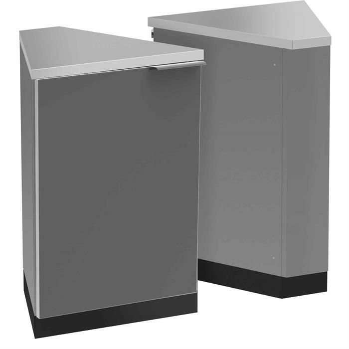 Modern Furniture Aluminium Frame Storage Sideboard Cabinet Corner Cabinet