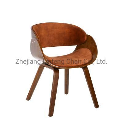 Modern Fashion Fabric Wood Chair Dining Chair Side Chair Home Furniture