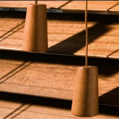 Luxurious Blind Wood Material Basswood Venetian Blind with