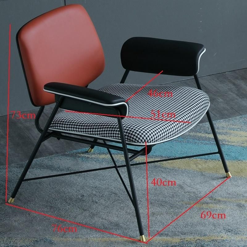 Nova Office Furniture Modern Metal Lounge Sofa Chair Dining Chair