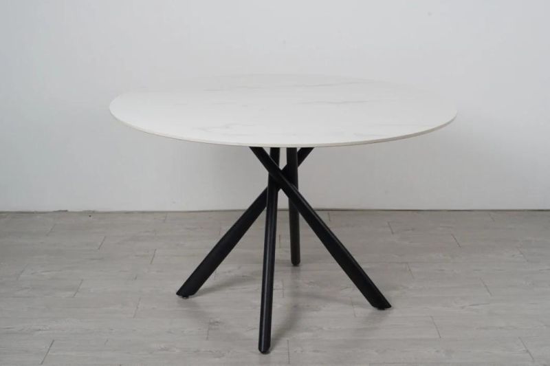 Hot Sale Home Furniture Sintered Stone Imitation Marble Dining Table