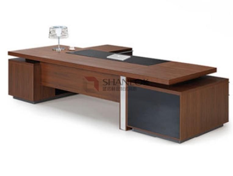 Shaneok Luxury Wooden Executive Table for Boss