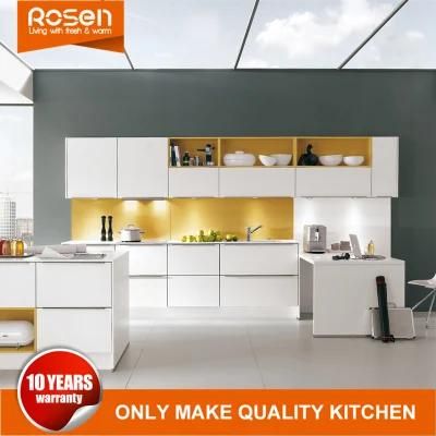 Modern Simple Style High Valued Modular White PVC Kitchen Cabinet