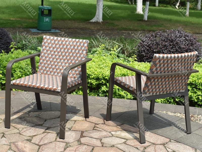 Modern Outdoor Hotel Home Resort Villa Rattan Balcony Backyard Patio Leisure Chair Table Furniture Set