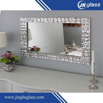 High Quality 2mm 4mm 6mm Silver Large Wall Mirror3mm 4mm 5mm 6mm Oval Bathroom Silver Mirror Price