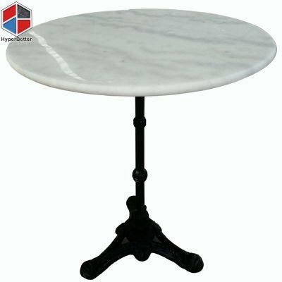 OEM Factory Directly Wholesale Natural Round White Marble Coffee Table