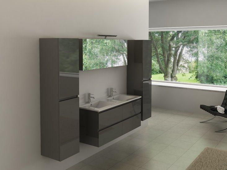 2022 European Style New Design Melamine Bathroom Cabinet Factory Wholesale Bathroom Furniture