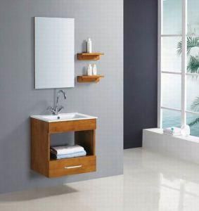 Yellow Solid Wood Modern Bathroom Furniture GBW034