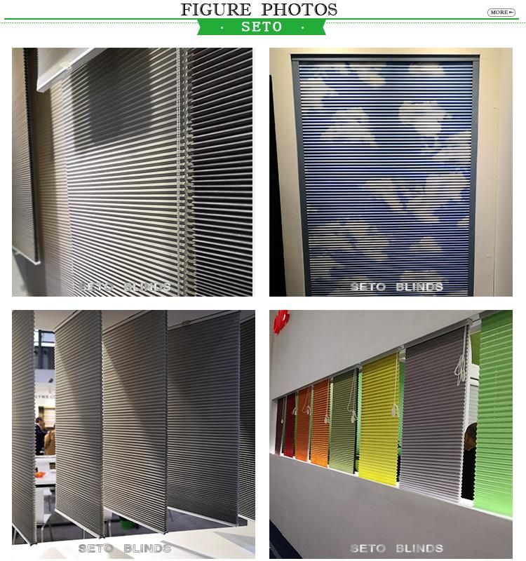 High Quality Cordless Honeycomb Blinds with Top Down& Bottom up