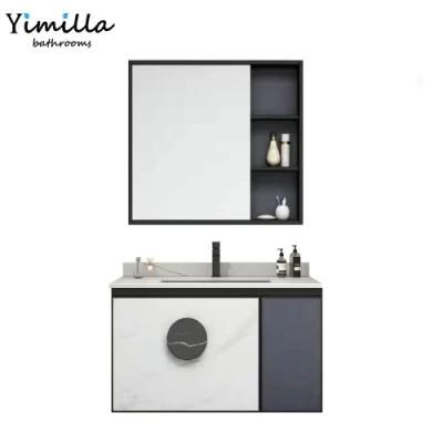 Luxury Modern Waterproof Bathroom Storage Washbasin Cabinet Vanity