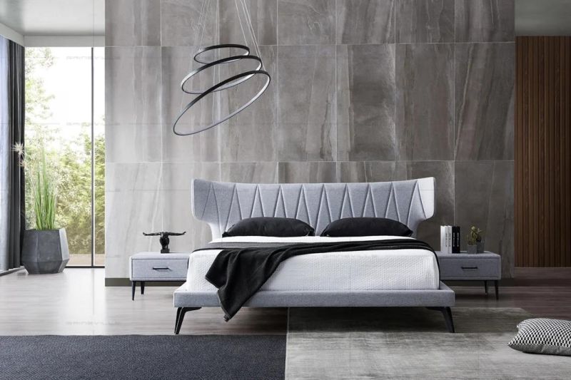 European Furniture Bedroom Bed King Size Bed Wall Bed Sofa Bed Gc1801