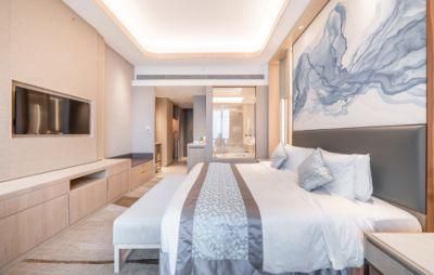 Modern Hospitality Furniture Hotel Furniture Room Furniture Queen Bed Manufacturer in China