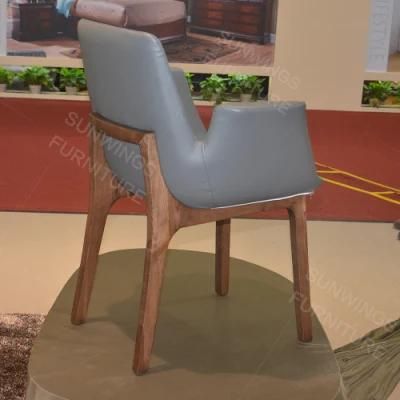 Injection Foam Armrest Chair From Solid Wood Furniture Manufacturer / Factory