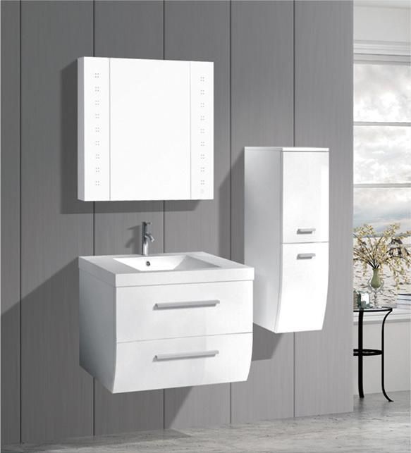The Whole Set American Style Designs PVC Bathroom Cabinets Vanity
