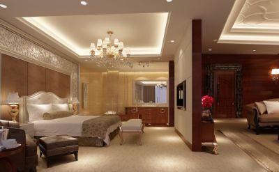 Chinese Luxury Hotel Administration Suite Bedroom Furniture/ Apartment Furniture (HP-HBF-68)