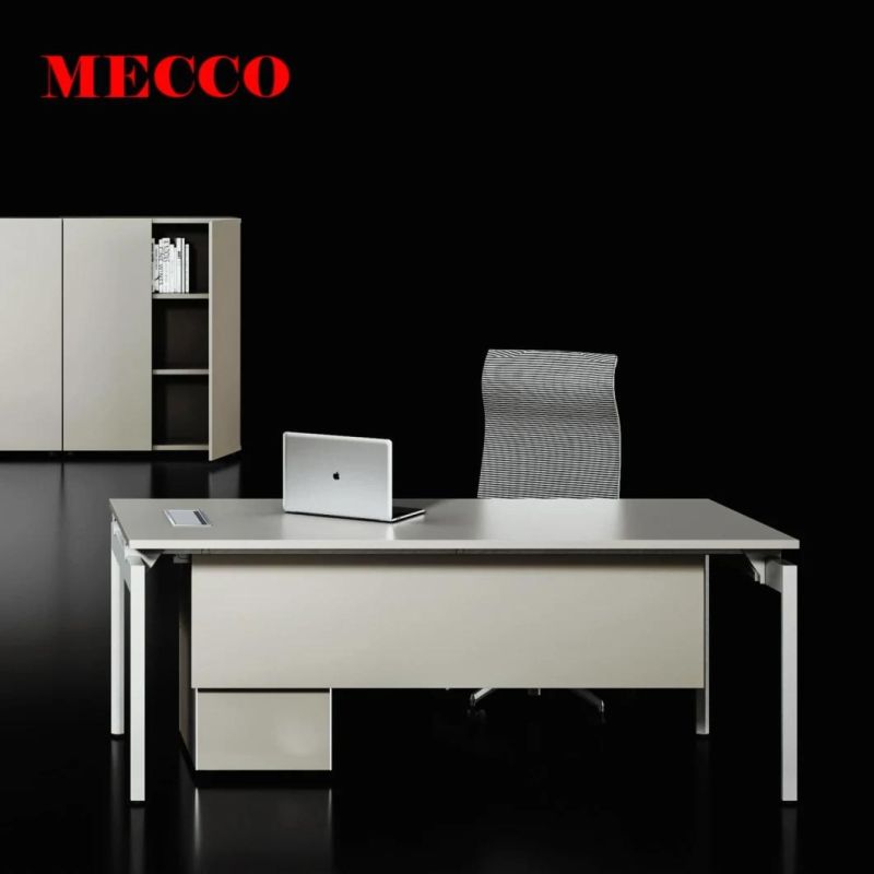 Factory Supply Desk Office High Quality Material CEO Table Office Furniture Customizable Cheap Office Desk