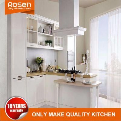 Best Paint Modern Style Cupboards PVC Kitchen Cabinets Furniture