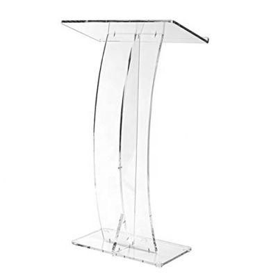 Factory Customized Clear Acrylic Pulpit