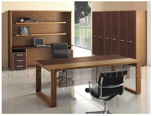 China L Shape Wooden Luxury Office Table Office Desk (SZ-OD207)