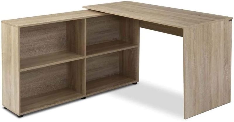 Home Office Computer Desk Study Gaming Desk Office Furniture with Storage Shelf