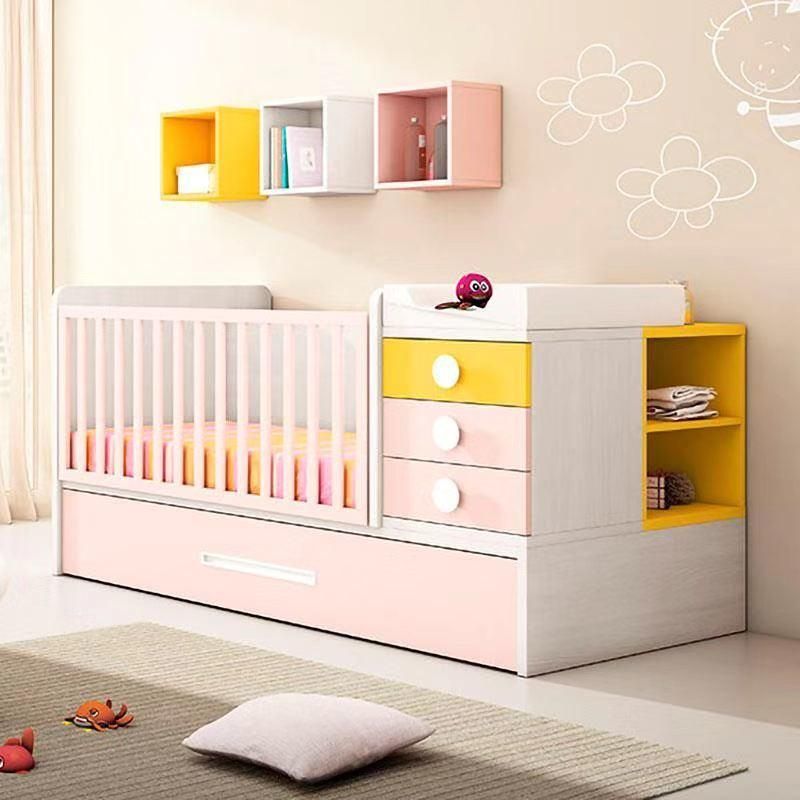 Modern Safety Design Baby Furniture Products Set Multifunctional Baby Crib