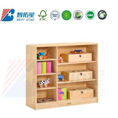 Kids Wooden Cabinet, Kindergarten Classroom Cabinet, Baby Cabinet, Children Furniture Toy Storage Cabinet