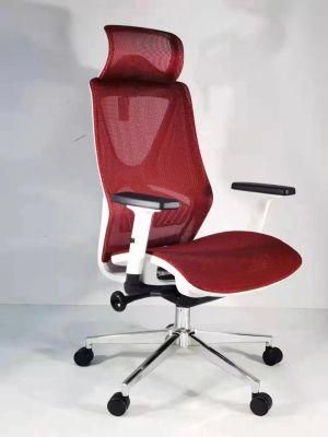 Hot Sell Home Modern Furniture Manufacturer Swivel Adjustable Headrest Ergonomic Executive Training Computer Office Chair