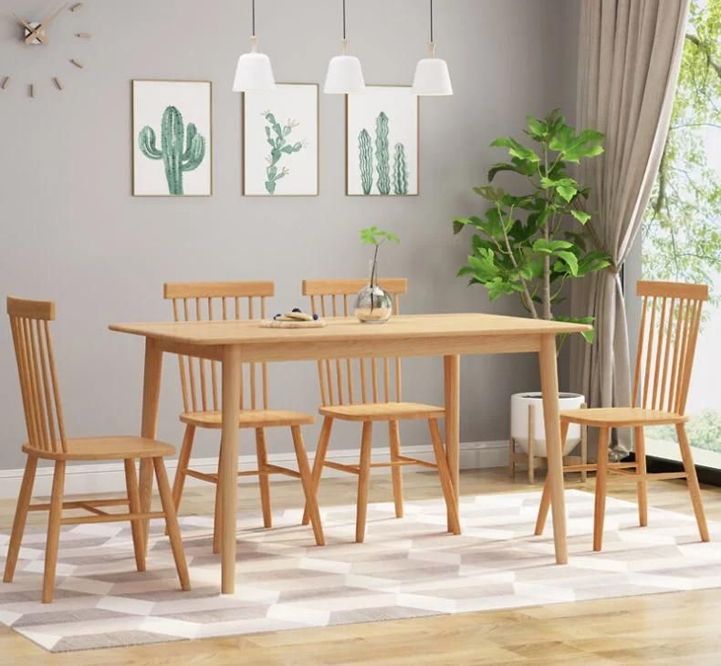 Wholesale Simple Design Modern Wooden Frame Dining Room Chairs