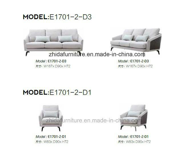 Fashionable Leisure Home Sofa/Double Arm Sofa