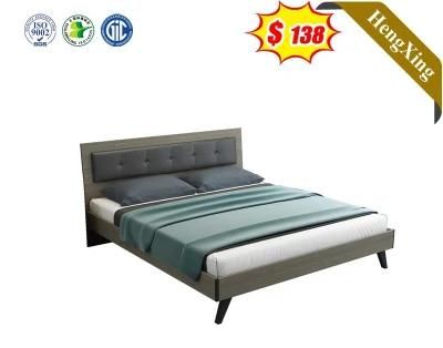 Hot Sale MDF Bed Manufacturer and Modern Hotel Home Furniture