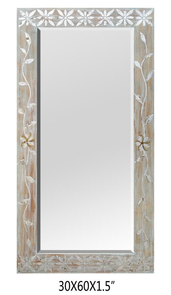 Large Size Full-Length Mirror Interior Decorative Mirror Wood Decorative Mirrors