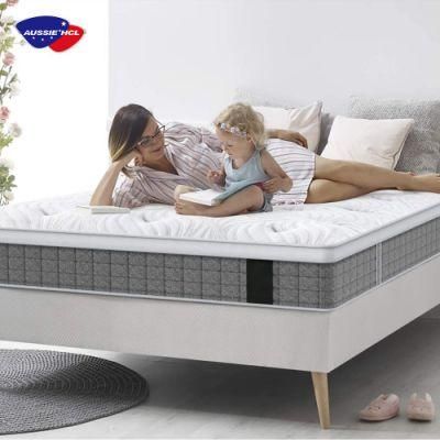 The Best Factory Aussie Sleeping Well Twin Single King Full Size Mattresses Cooling Gel Memory Foam Pocket Spring Mattress