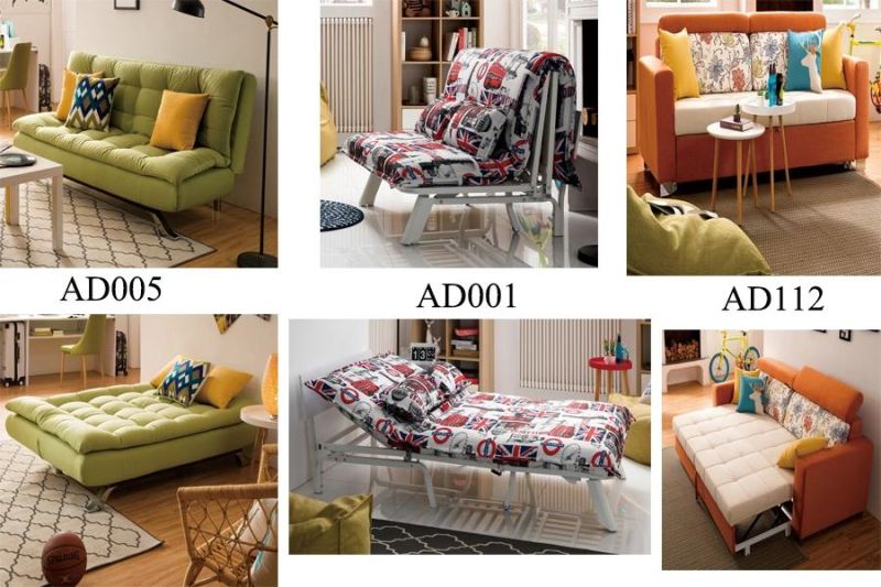 Latest Design Folding 3-Seat Living Room Sofa Set