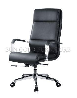 Genuine Leather Aluminium Office Executive Manager Chair (SZ-OCE164)