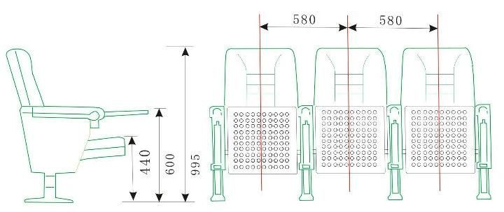Hongji Auditorium School Lecture Conference Hall Cinema Church Chair