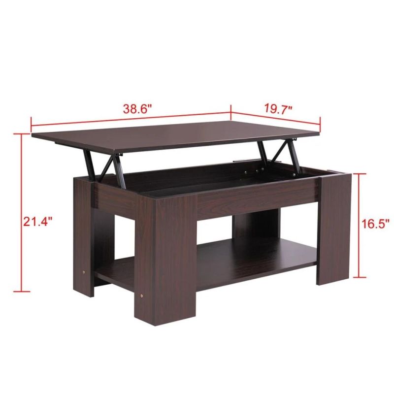 Wood Lift up Top Coffee Table