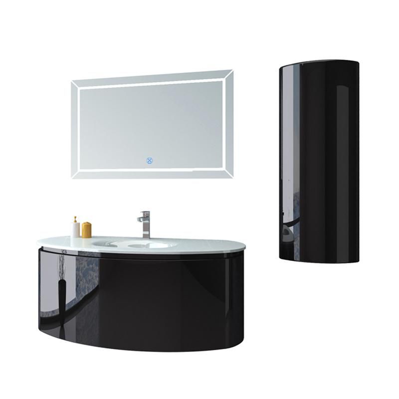 Black High Gloss Bathroom Vanity Formica High End Cheap Vanity Bathroom Furniture