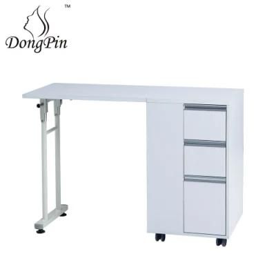 Modern Furniture Wooden Foldable Table Nail Table Saving Space