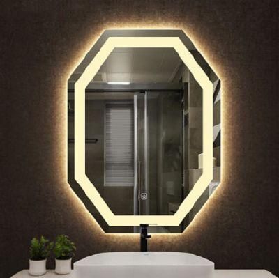 Sairi Hot Seller Rectangle Hotel Luxury Bathroom LED Mirror LED Bathroom Mirror