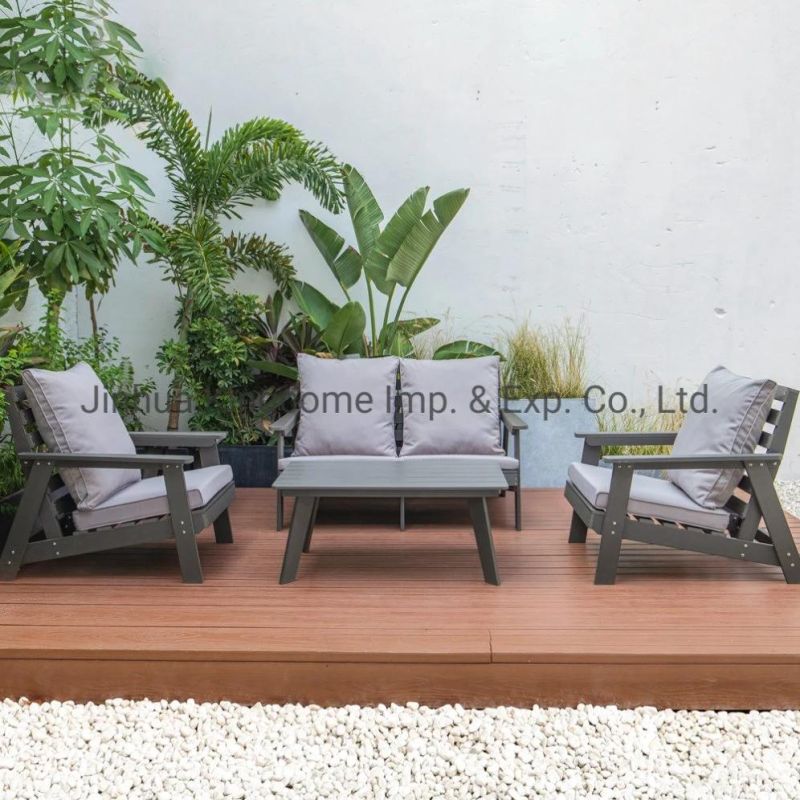 Outdoor Garden Furniture Set with Modern Design Polystyrene Material