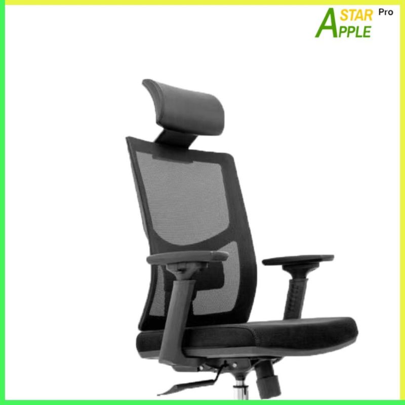 Ergonomic Design Executive Mesh Office Chair with PU Leather Headrest